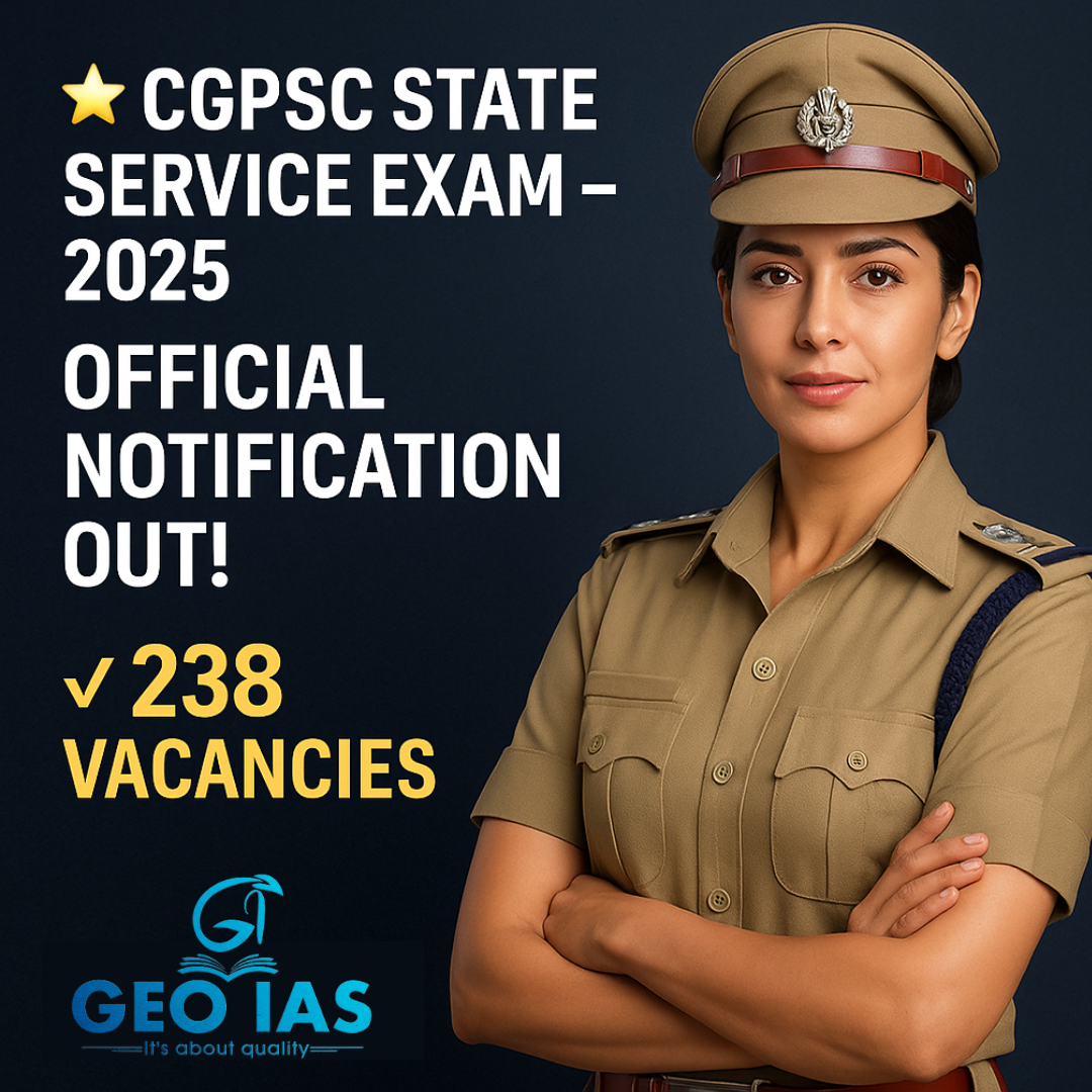 CGPSC Official Notification